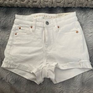 American Eagle Outfitters High Waist White Shorts